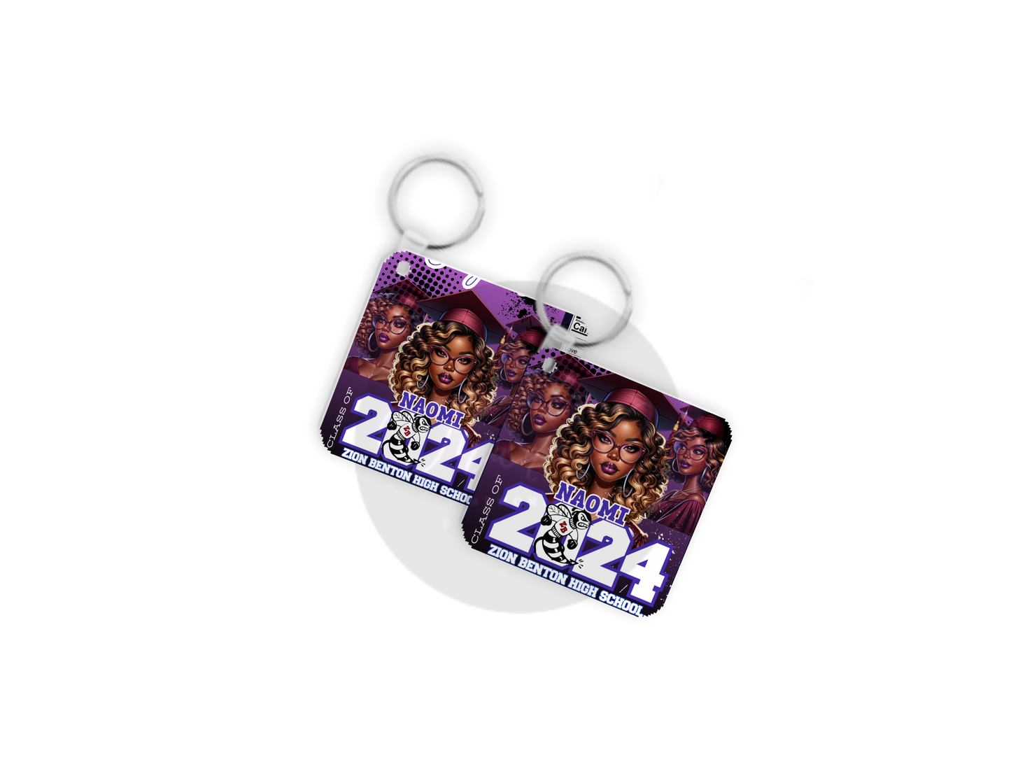 Graduation Key Chain 4 Pack