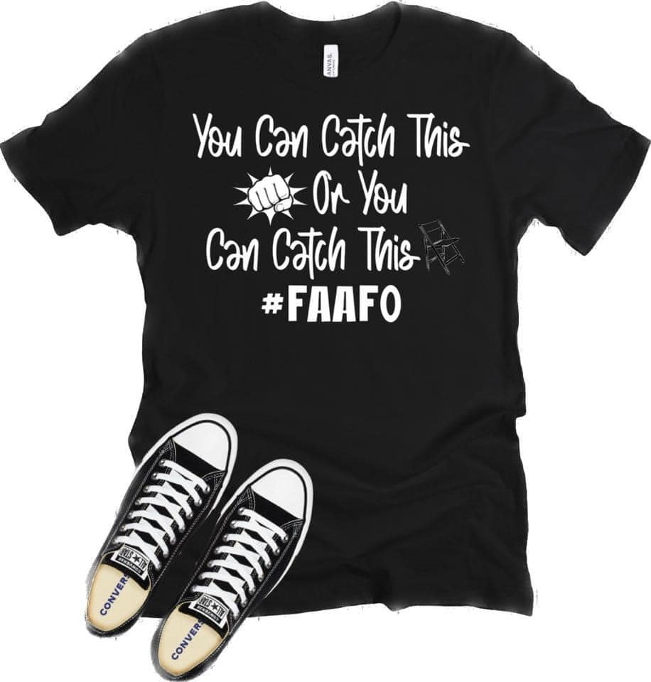 You Can Catch This Fist or you Can Catch This Chair