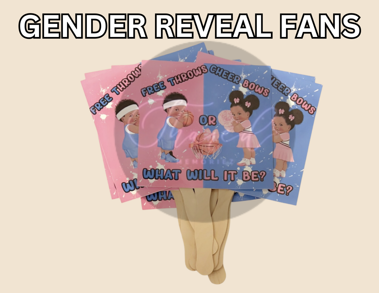 Gender Reveal Fans