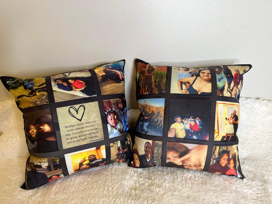 Personalized 9 Panel Pillow