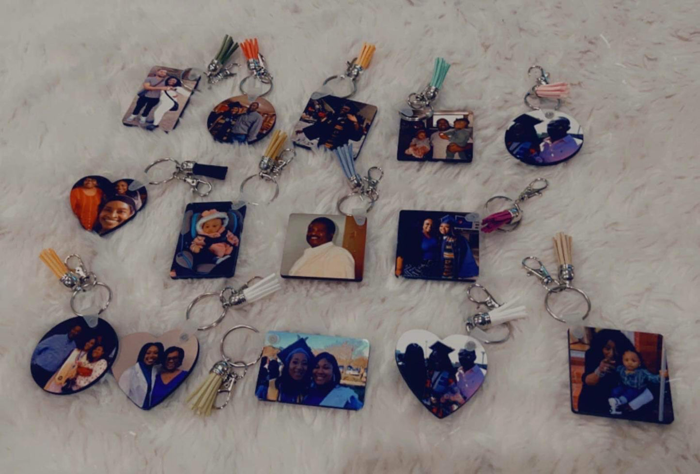 Personalized Key Chains 4-pack